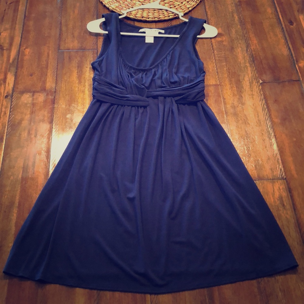 Navy blue dress